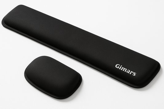 Gimars Memory Foam Keyboard & Mouse Wrist Rest Set
